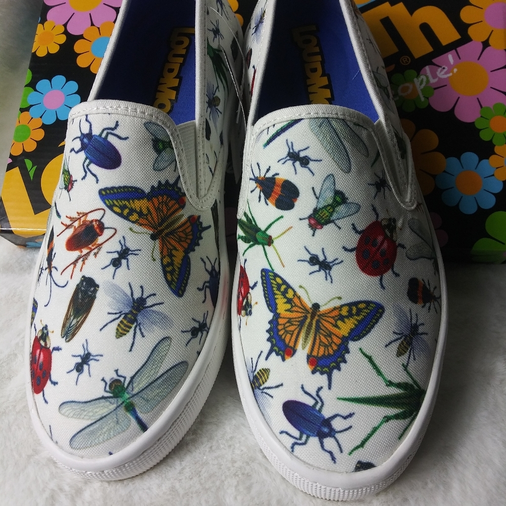 Loudmouth Sam Big Bugs Shoe Size 4.5 -NWT